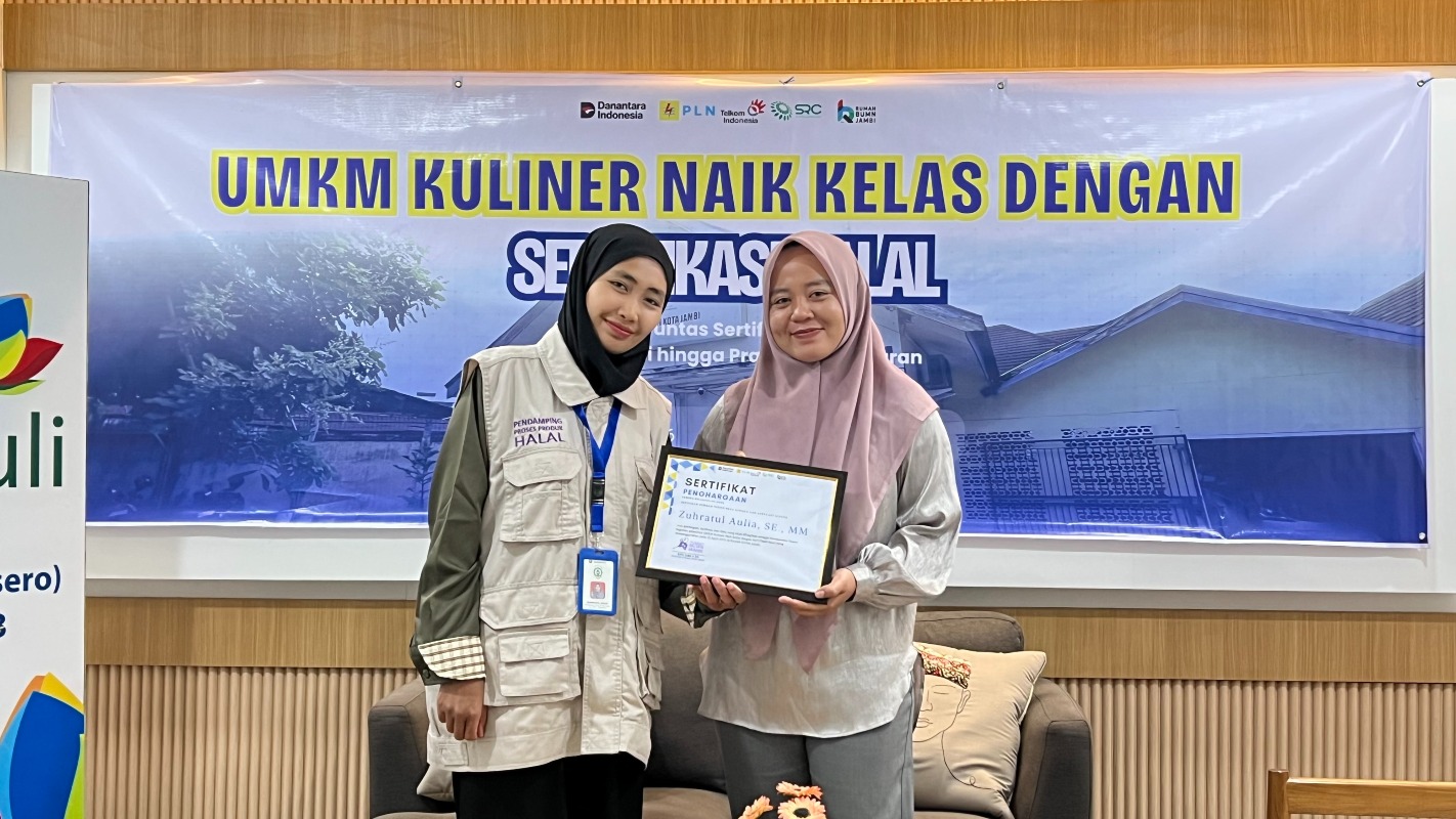 Dorong UMKM Kuliner Naik Kelas, Rumah BUMN Jambi Sukses Gelar Pendampingan Sertifikasi Halal